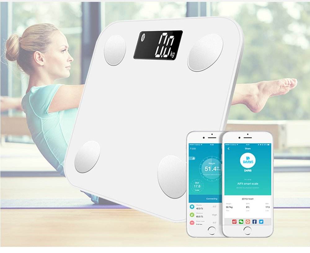 Smart Bluetooth Weight Scale | Track. Improve. Stay Fit! - Talec