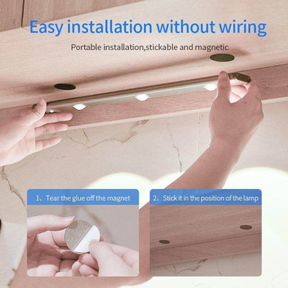 Motion Sensor Lamp Under The Cabinet Dimmable Cabinet Lamp - Talec