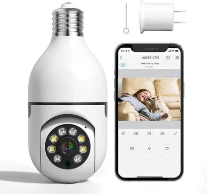 Night Vision Wireless Bulb Camera - Talec